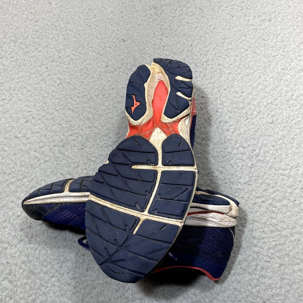 Mizuno Wave Rider 21 Womens Shoes Sz 9.5 Blue Running Athletic Sneaker Trainer - Picture 14 of 16